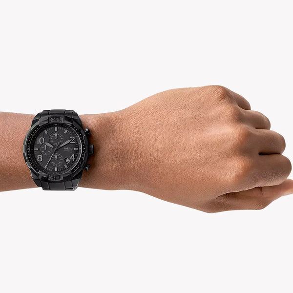 FOSSIL FS5712 BLACK BRAVADO - TIMELESS ELEGANCE MEN'S WATCH WITH STUNNING STAINLESS STEEL BAND-i-Watch-4