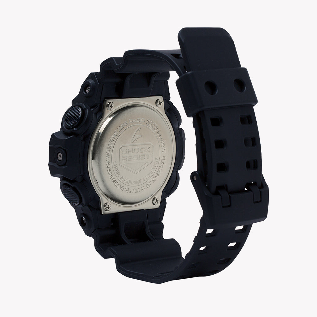 CASIO G-SHOCK GA-700DC-1ADR - BOLD ADVENTURER MEN'S WATCH with Sleek Black Resin Band & Digital Display-i-Watch-3
