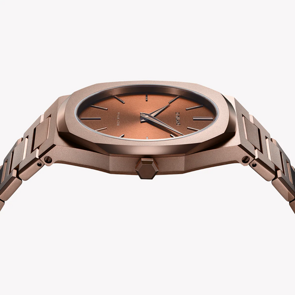 D1 MILANO Men's Rose Gold Watch, Brown Dial | D1-UTBJ10 by i-watch