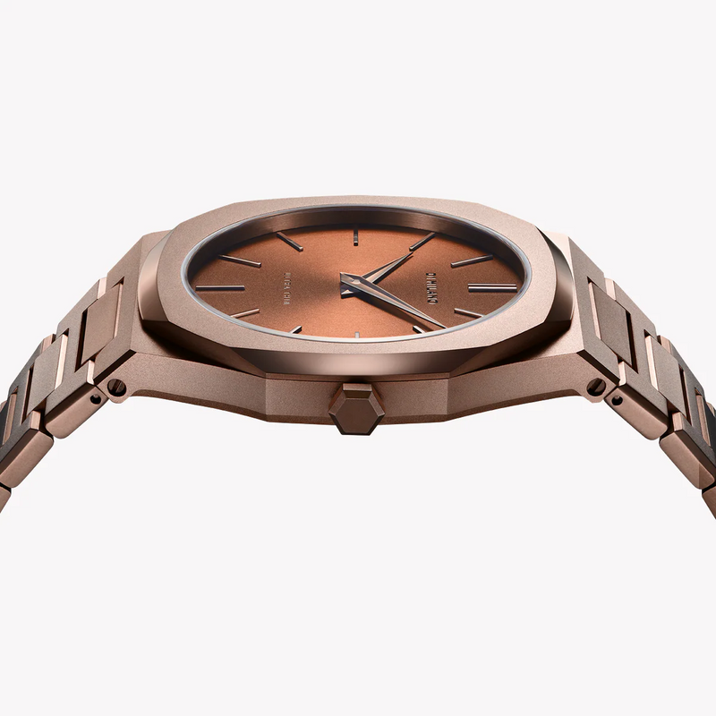 D1 MILANO Men's Rose Gold Watch, Brown Dial | D1-UTBJ10 by i-watch
