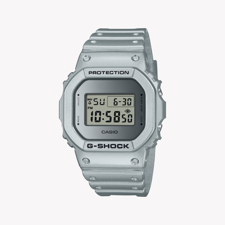 CASIO G-SHOCK DW-5600FF-8DR ADVENTURE READY - STRIKING SILVER TIMEPIECE FOR MEN