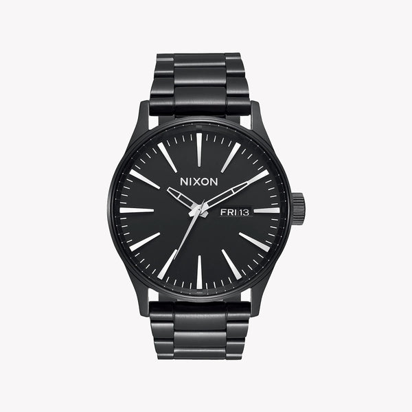 Nixon Men's Black Stainless Steel Watch, Quartz Movement | A356-001 by i-watch