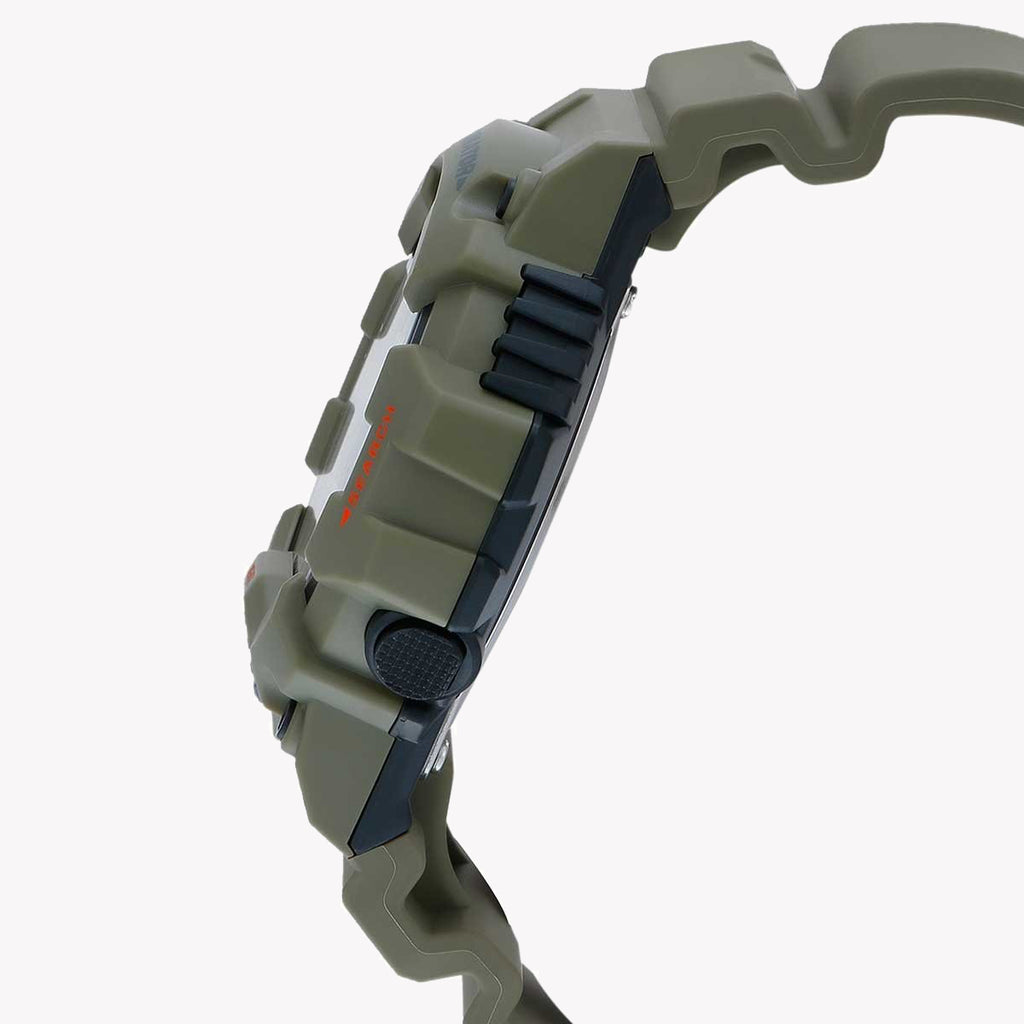 CASIO HDC-700-3A2VDF ADVENTURE READY - RUGGED GREEN RESIN MEN'S WATCH WITH MULTIFUNCTIONAL FEATURES-i-Watch-3