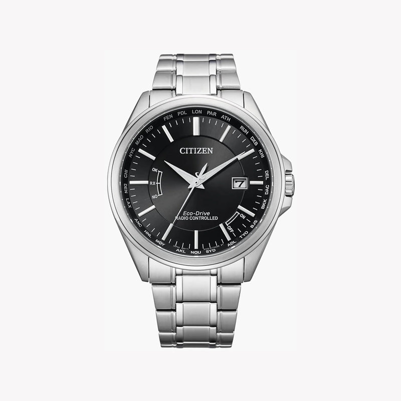 Citizen Eco-Drive Cb0250-84e - Dynamic Precision Men's Timepiece With Stainless Steel & World Time Function by i-watch
