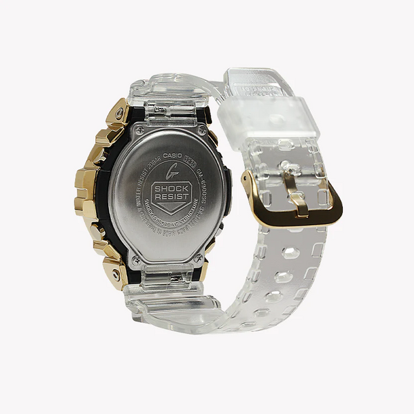 Casio G-Shock Gm-6900sg-9dr - Golden Glory Men's Watch With Sleek White Resin BAnd and Rugged Durability by i-watch