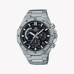 CASIO EDIFICE EFR-563D-1AVUDF - BOLD ADVENTURER MEN'S WATCH with Silver Stainless Steel and Black Dial