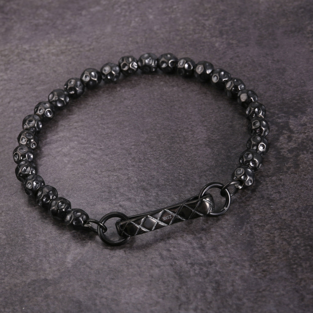 Zink Men's Black Stainless Steel Bracelet | Zjbc0398