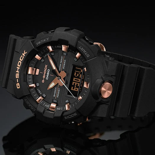 Casio G-Shock Ga-810b-1a4dr - Sporty Strength Series Men's Watch With Rugged Black Resin And Bold Digital Display by i-watch