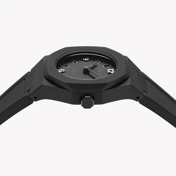 D1 MILANO Women's Black Silicone Watch, Stainless Steel | D1-NCRJ01 by i-watch