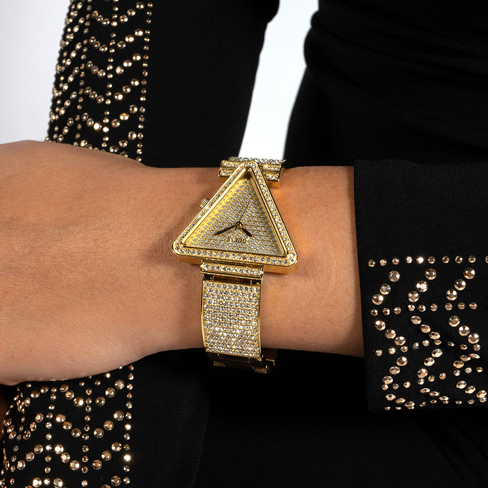 GUESS GW0644L2 RADIANT CHARM - ELEGANT GOLD TIMEPIECE WITH CHAMPAGNE DIAL-i-Watch-4