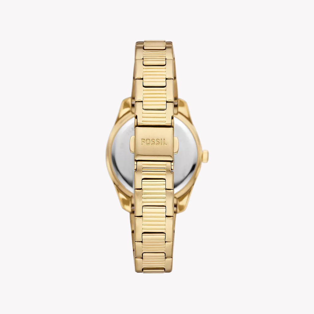 FOSSIL ES5206 ELEGANT GOLD & BROWN WOMEN'S WATCH - TIMELESS SOPHISTICATION & STYLE-i-Watch-3