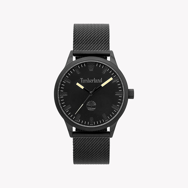 Timberland Men's Black Stainless Steel Watch, Black Dial | Tbl15420jsb02mm by i-watch