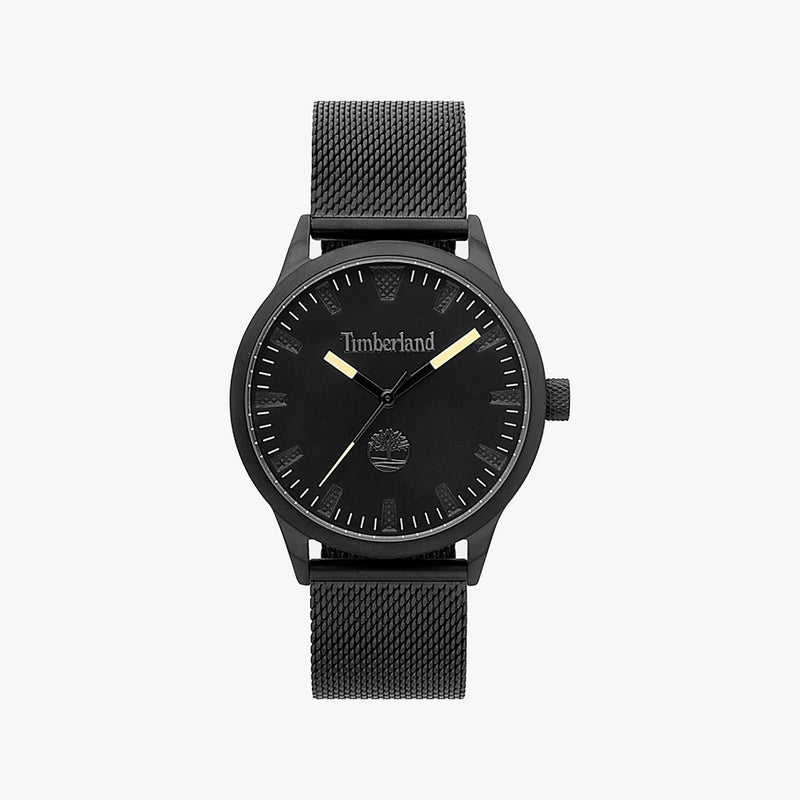 Timberland Men's Black Stainless Steel Watch, Black Dial | Tbl15420jsb02mm by i-watch