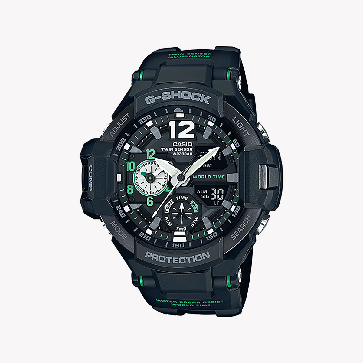 Casio G-Shock Ga1100-1a3 - Men's Adventure Timepiece: Stylish, Durable, & Water-Resistant by i-watch