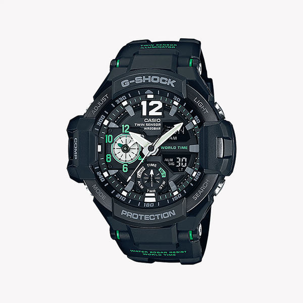 Casio G-Shock Ga1100-1a3 - Men's Adventure Timepiece: Stylish, Durable, & Water-Resistant by i-watch
