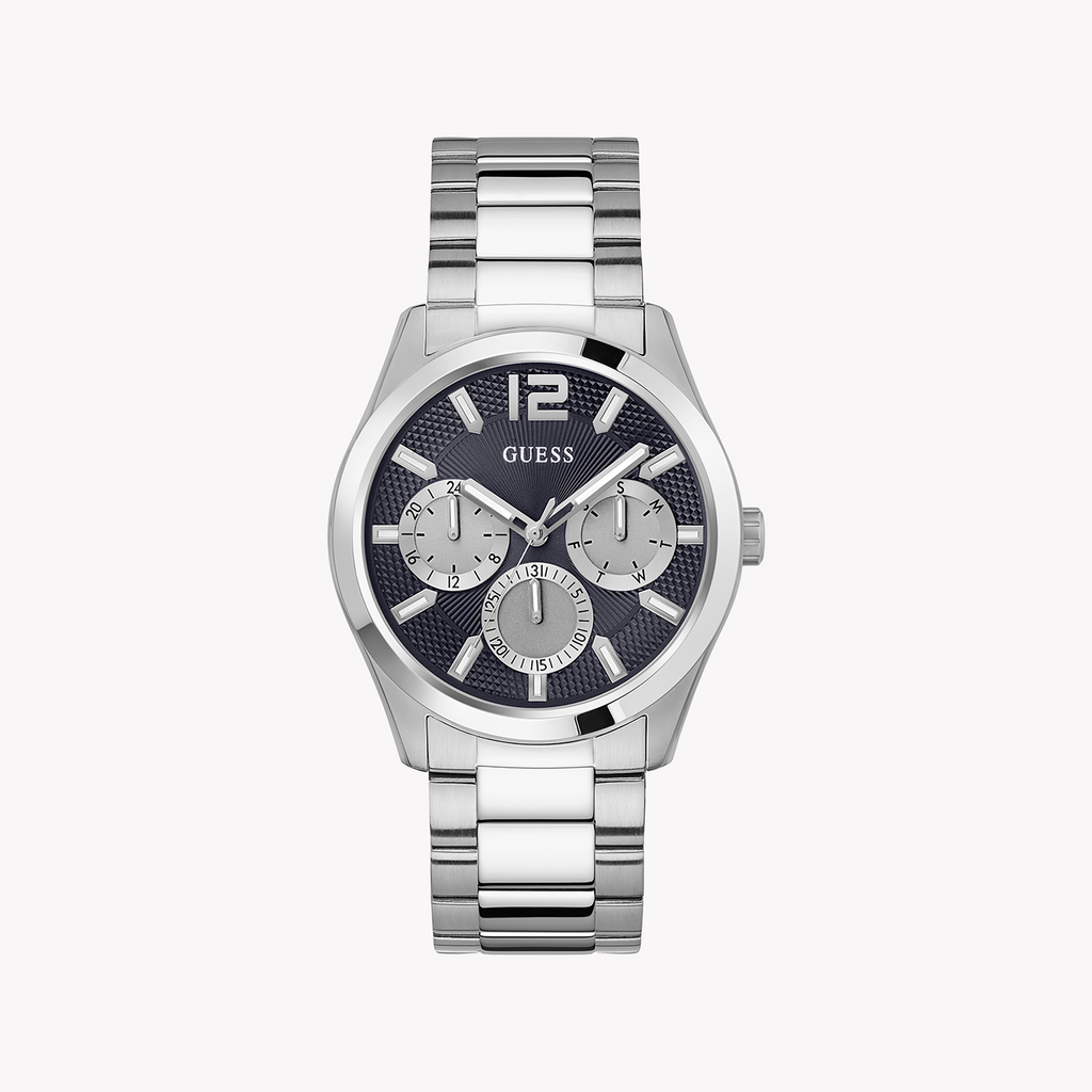 GUESS GW0707G1 STRIKING SILVER - MODERN TIMEPIECE FOR THE STYLISH MAN