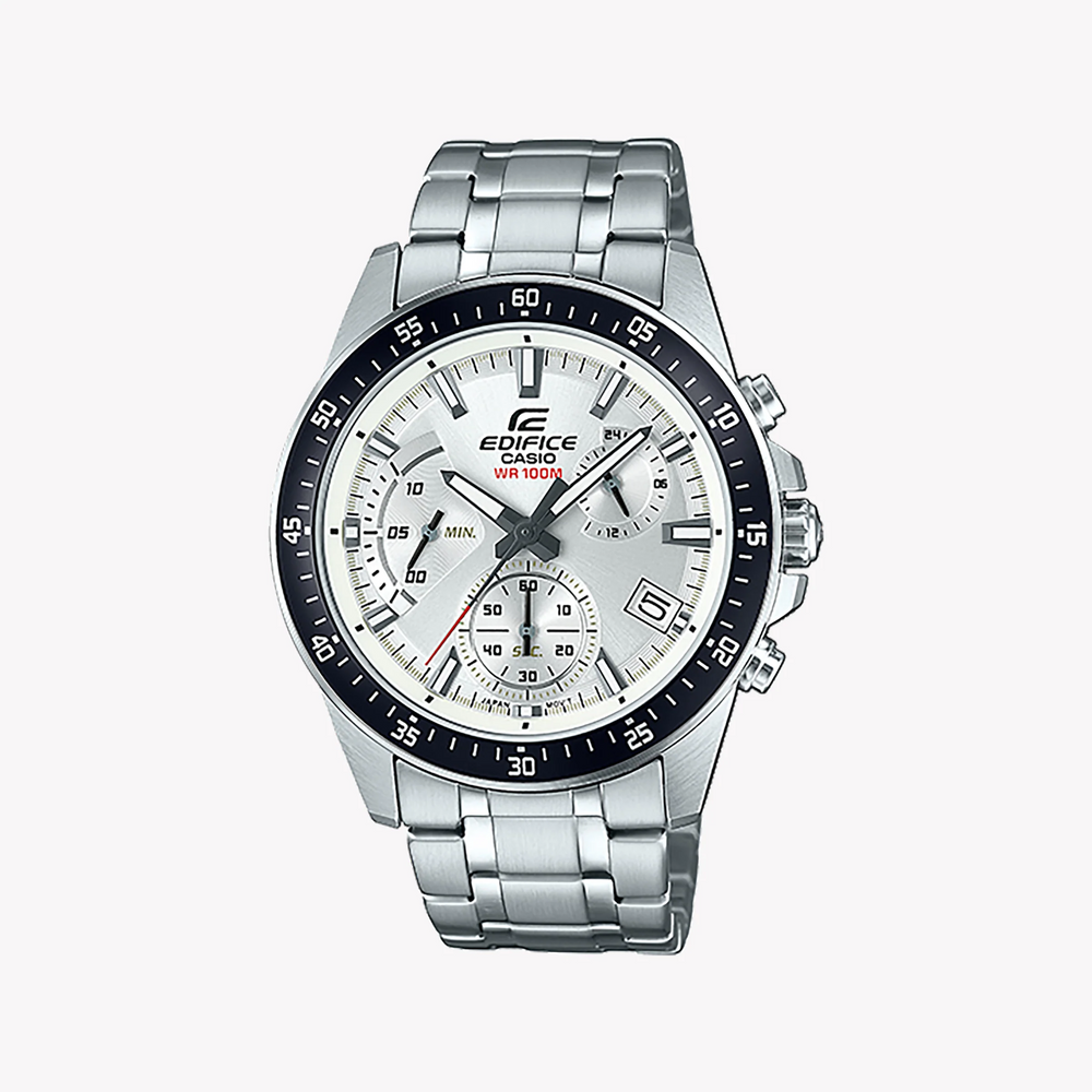 Casio Edifice Efv-540d-7avudf - Sporty Elegance Men's Watch With Stainless Steel Band by i-watch