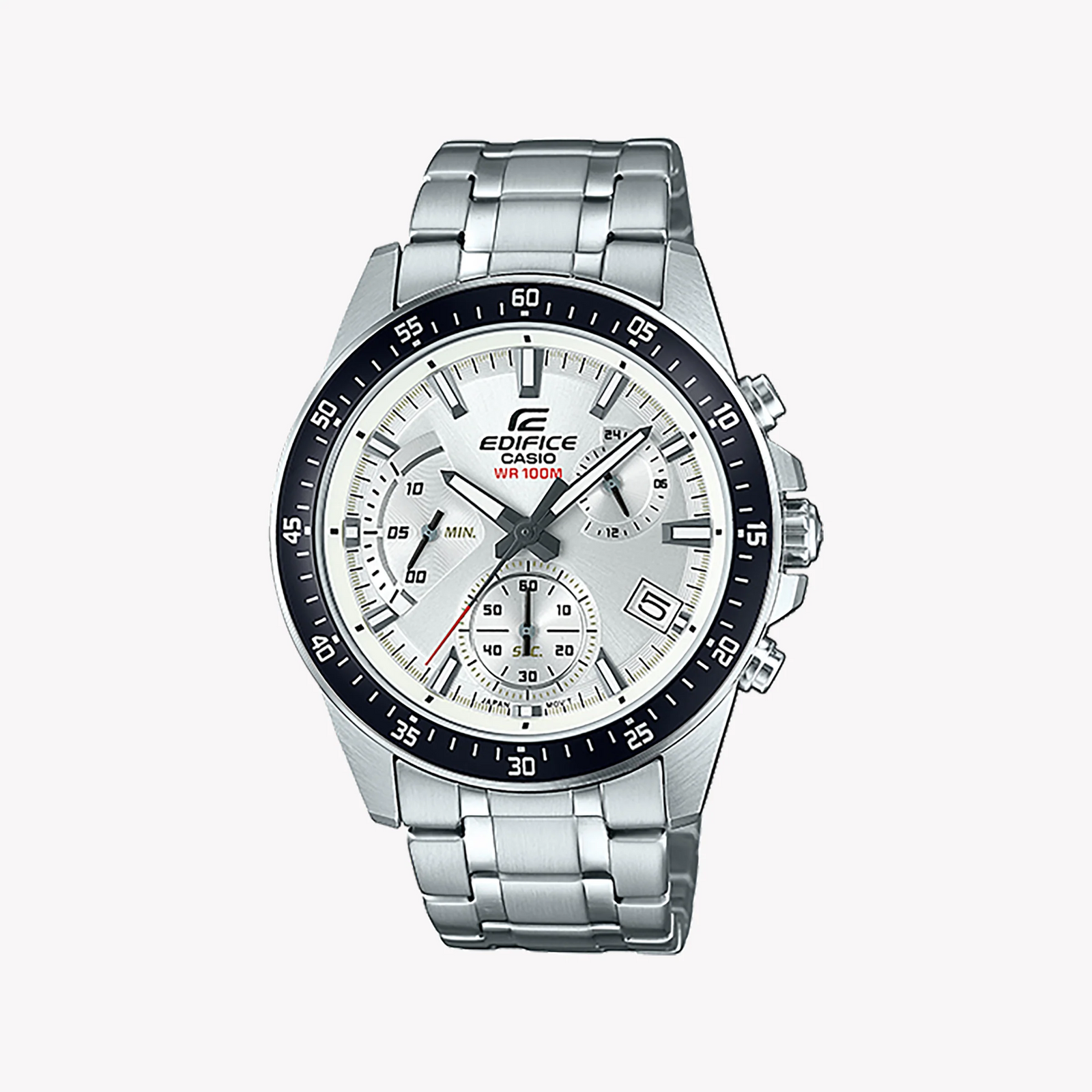 Casio Edifice Efv-540d-7avudf - Sporty Elegance Men's Watch With Stainless Steel Band by i-watch