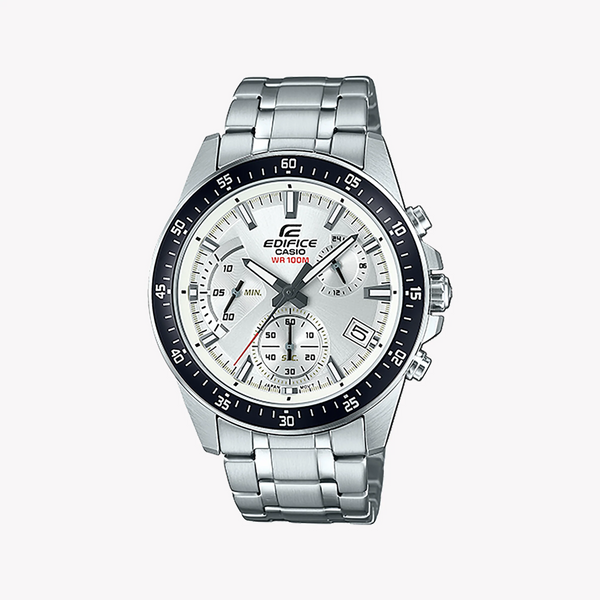 Casio Edifice Efv-540d-7avudf - Sporty Elegance Men's Watch With Stainless Steel Band by i-watch