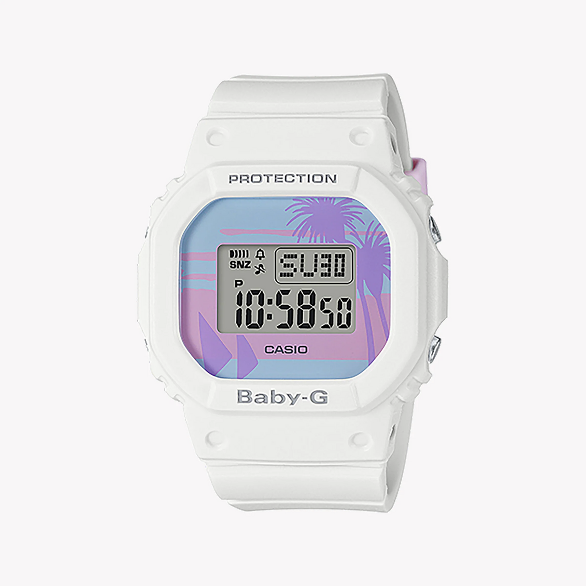 Baby-G Bgd-560bc-7dr - Chic Adventure Timepiece With Pristine White Design by i-watch