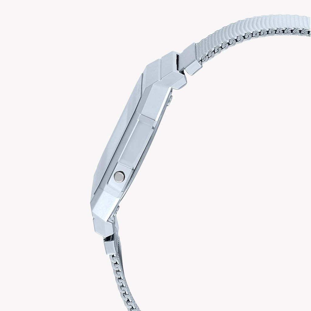 CASIO A700WM-7ADF ELEGANT TIMEKEEPER - MODERN SILVER STYLE Unisex Watch with sleek resin case and versatile features-i-Watch-5