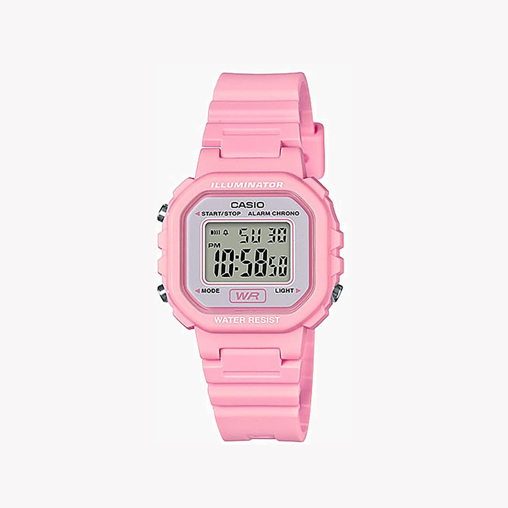 Casio Women's Pink Digital Watch, Resin Case | La-20wh-4a1 by i-watch