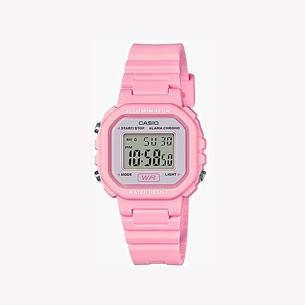 CASIO Women's Watch with Pink Resin Case and Pink Resin Band-i-Watch-4