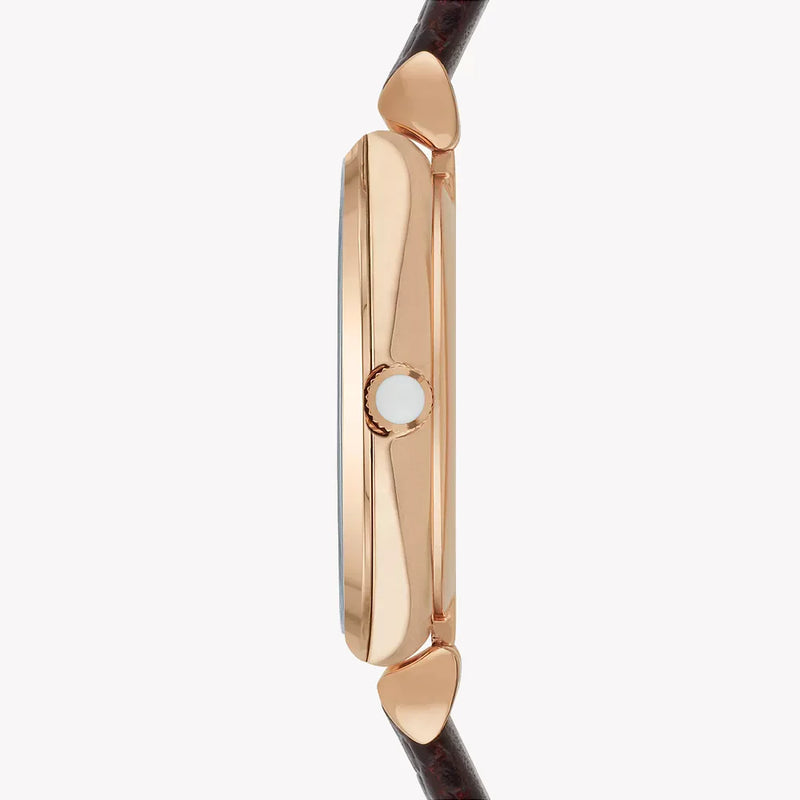 Emporio Armani Women's Rose Gold Watch, White Dial | Ar1990 by i-watch