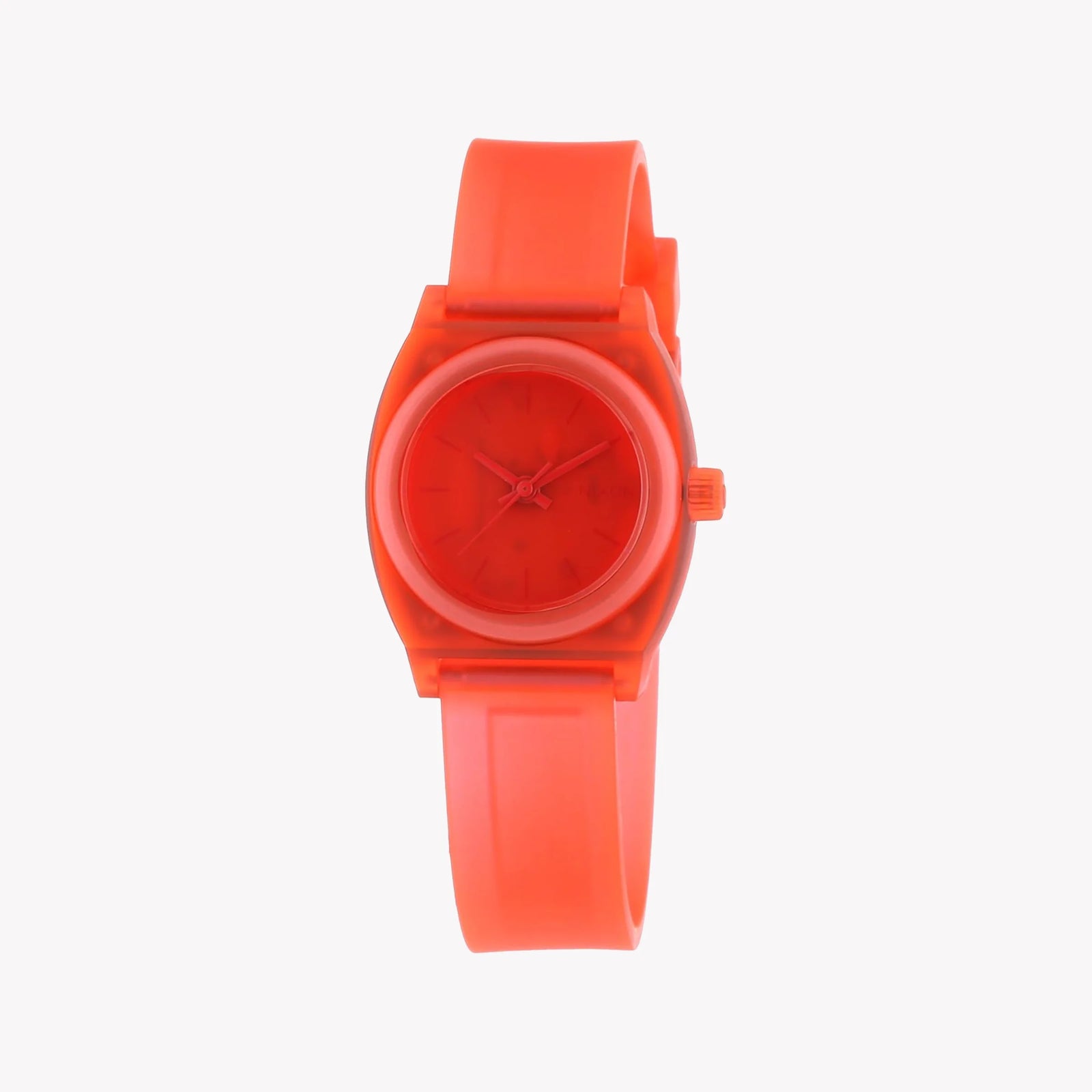 Nixon Unisex Orange Stainless Steel Watch, Rubber Band | A4251784 by i-watch