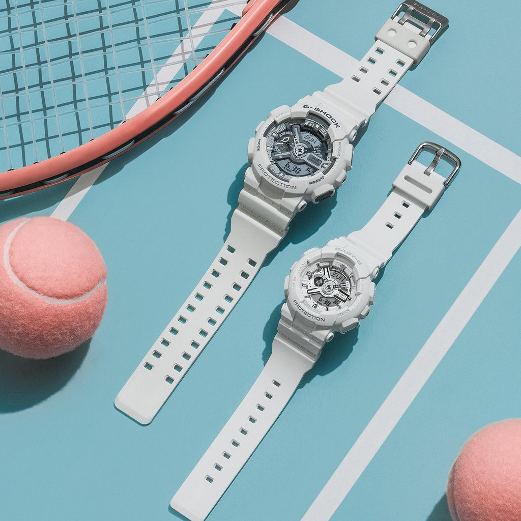 CASIO BABY-G BA-110X-7A3DR - ADVENTURE AWAITING WHITE RESIN WOMEN'S WATCH-i-Watch-3