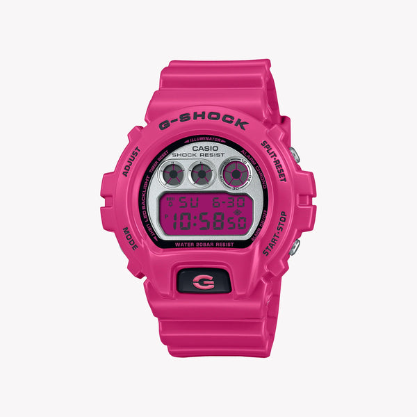 Vibrant Performance Women's Pink Resin Watch, Digital | Dw-6900rcs-4er by i-watch