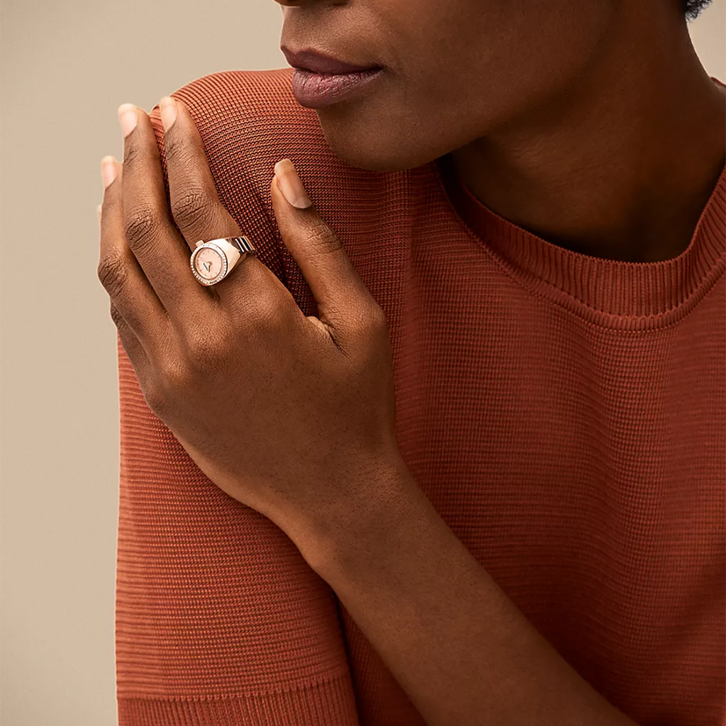 FOSSIL ES5320 ROSE GOLD ELEGANCE - TIMELESS WOMEN'S WATCH WITH STAINLESS STEEL STRAP-i-Watch-2