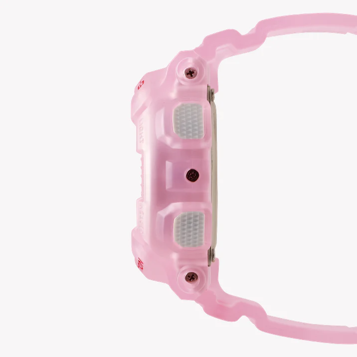 Baby-G Women's Pink Resin Watch, Digital Dial | Ba-130cv-4adr by i-watch
