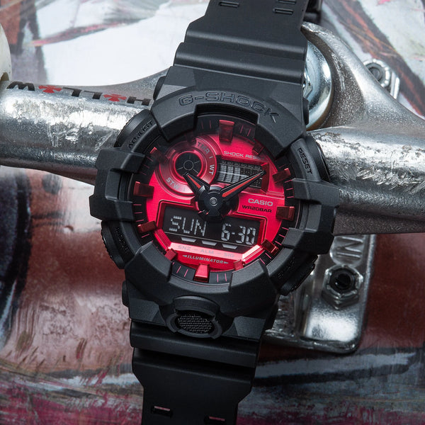 Casio G-Shock Ga-700ar-1adr Sporty Bold - Men's Tough & Stylish Timepiece by i-watch