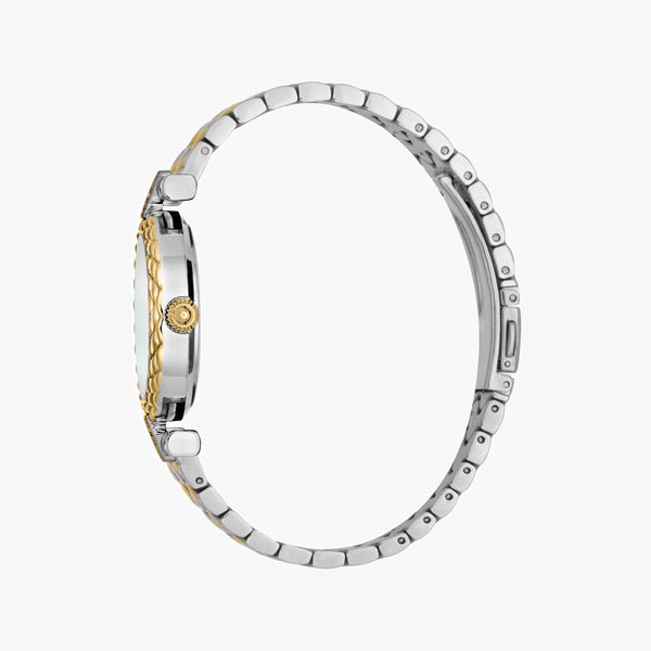 Just Cavalli Women's Silver & Rose Gold Stainless Steel Watch, Silver & Gold Stainless Steel Band | Jc1l213m0085 by i-watch