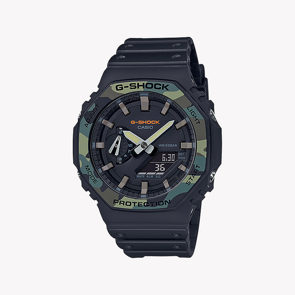 G-Shock Men's Black Resin Watch, Carbon Core | Ga-2100su-1adr by i-watch