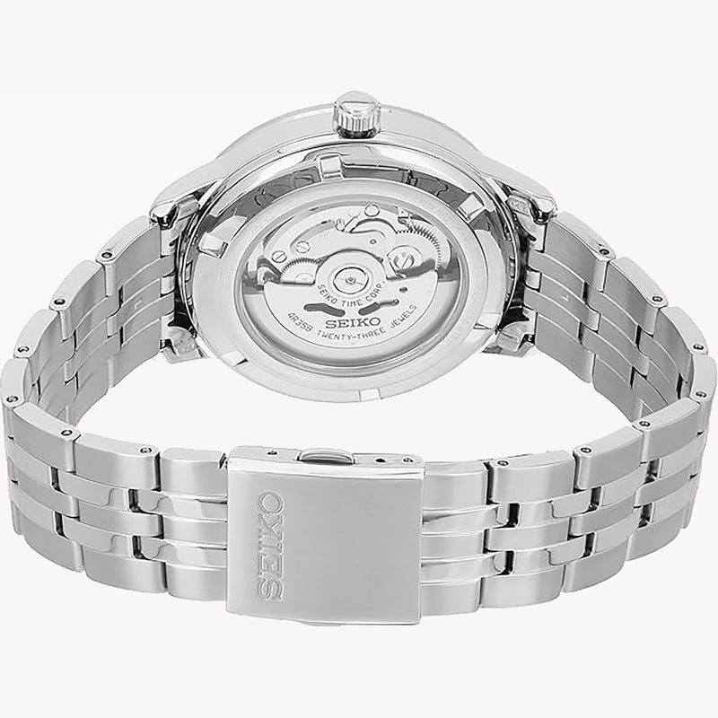 Seiko Men's Silver Watch, Dark Blue Dial | Srph87k1 by i-watch