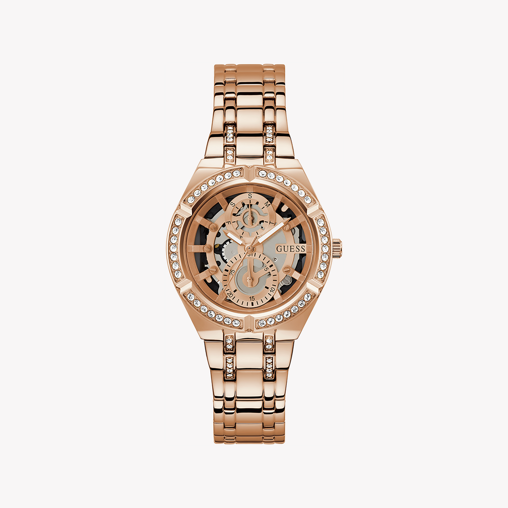 GUESS GW0604L3 ROSE GOLD RADIANCE - CHIC ALLURE WOMEN'S WATCH