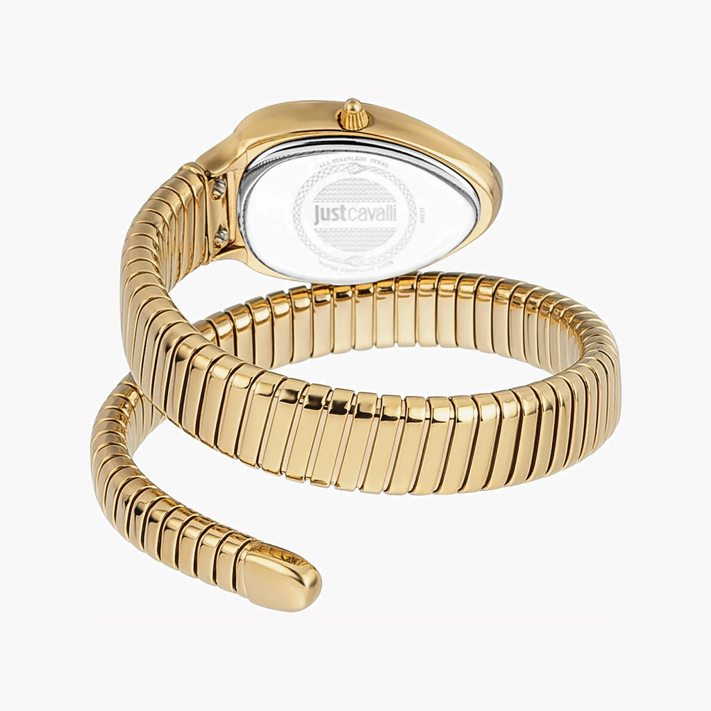 JUST CAVALLI Women's Watch with Gold Stainless Steel Case and Gold Stainless Steel Band-i-Watch-3
