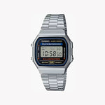 CASIO A168WA-1WDF Analoge Herrenuhr mit 36-mm-Gehäuse