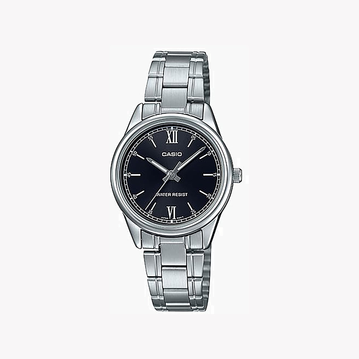 Casio LTP-V005D-1B2 Analog Silver Women's Watch