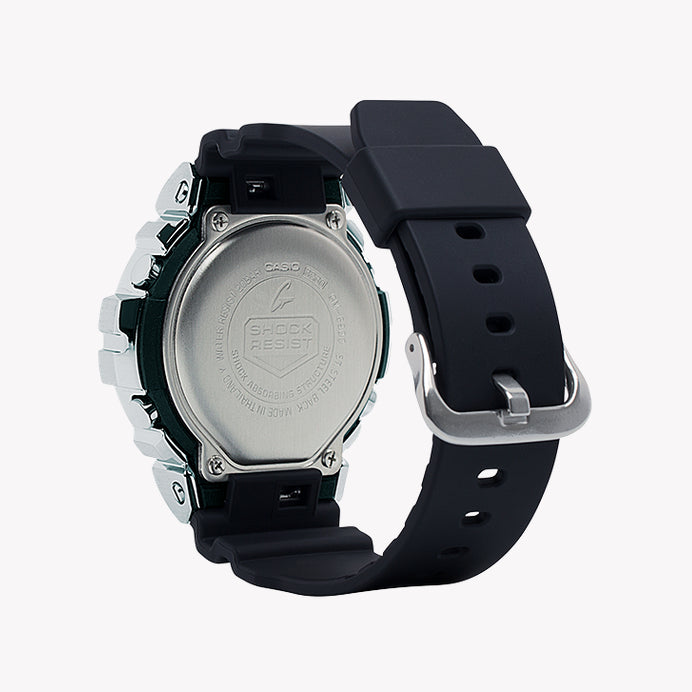 CASIO G-SHOCK GM-6900-1DR - TOUGH & SPORTY MEN'S WATCH WITH STYLISH SILVER CASE & BLACK RESIN BAND-i-Watch-3