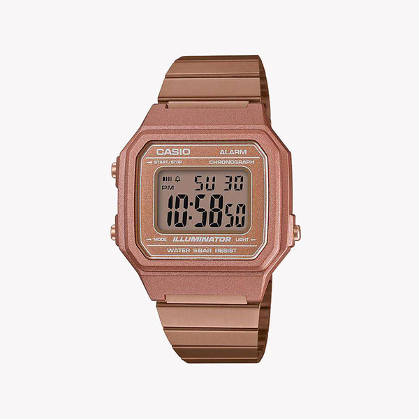 B-650wc-5a Unisex Stainless Steel Bronze Watch, 41mm | B-650wc-5a by i-watch