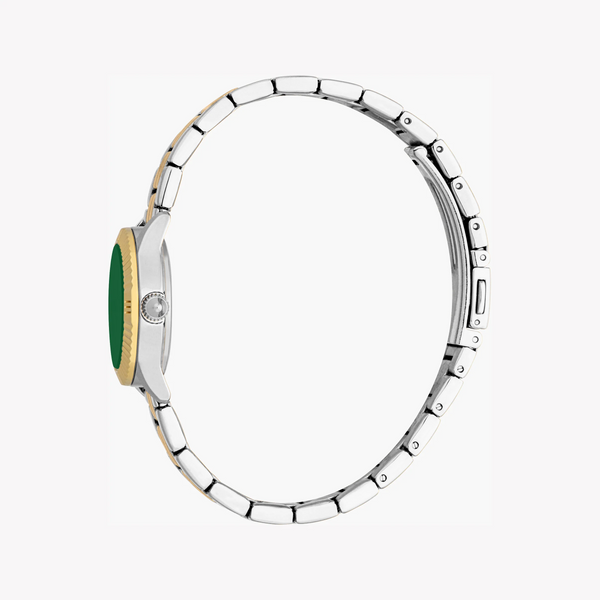 Just Cavalli Women's Two-Tone Watch, Dark Green Dial | Jc1l328m0085 by i-watch