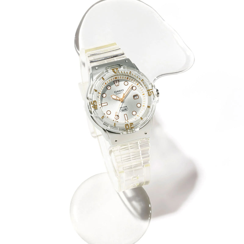 Casio Unisex White Resin Watch, Silver Dial | Lrw-200hs-7ev by i-watch