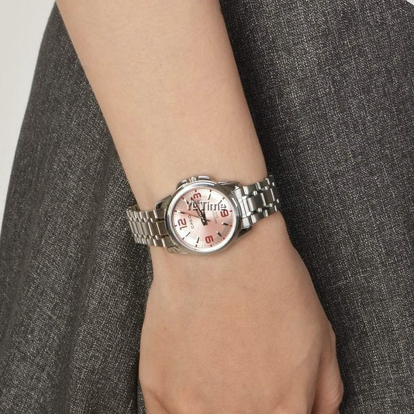 Timeless Elegance Women's Silver Stainless Steel Watch | Ltp-1314d-5avdf by i-watch