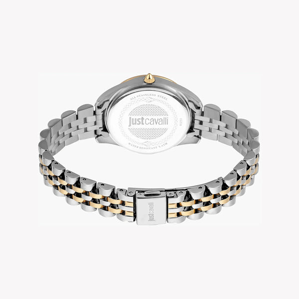 Just Cavalli Women's Two Tone Watch, Silver Dial | Jc1l210m0175 by i-watch