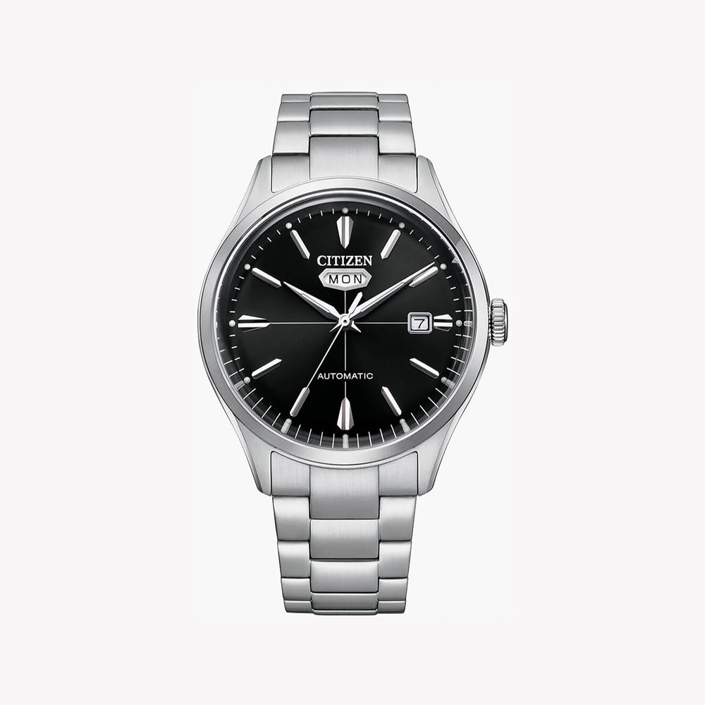Citizen Nh8391-51e Dynamic Performance - Automatic Men's Watch In Stylish Silver & Black by i-watch