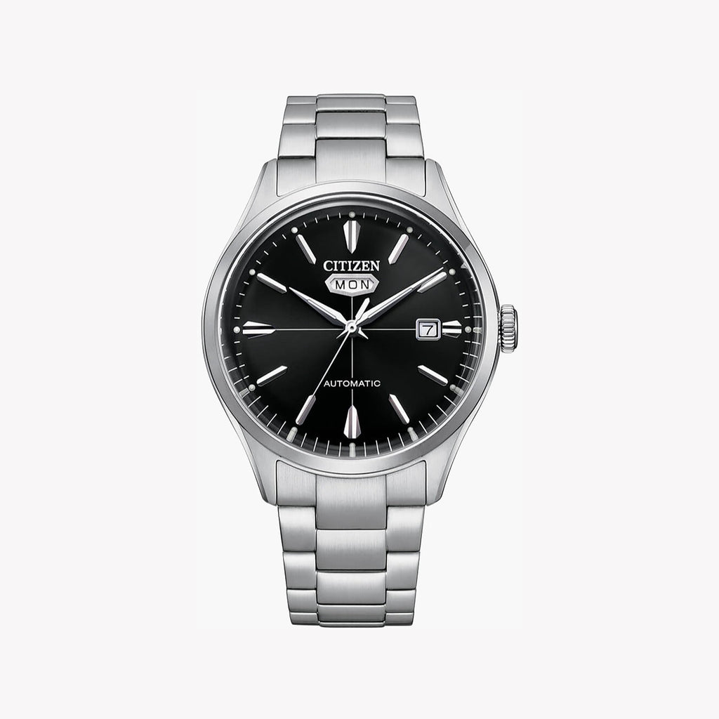 CITIZEN NH8391-51E DYNAMIC PERFORMANCE - AUTOMATIC MEN'S WATCH IN STYLISH SILVER & BLACK