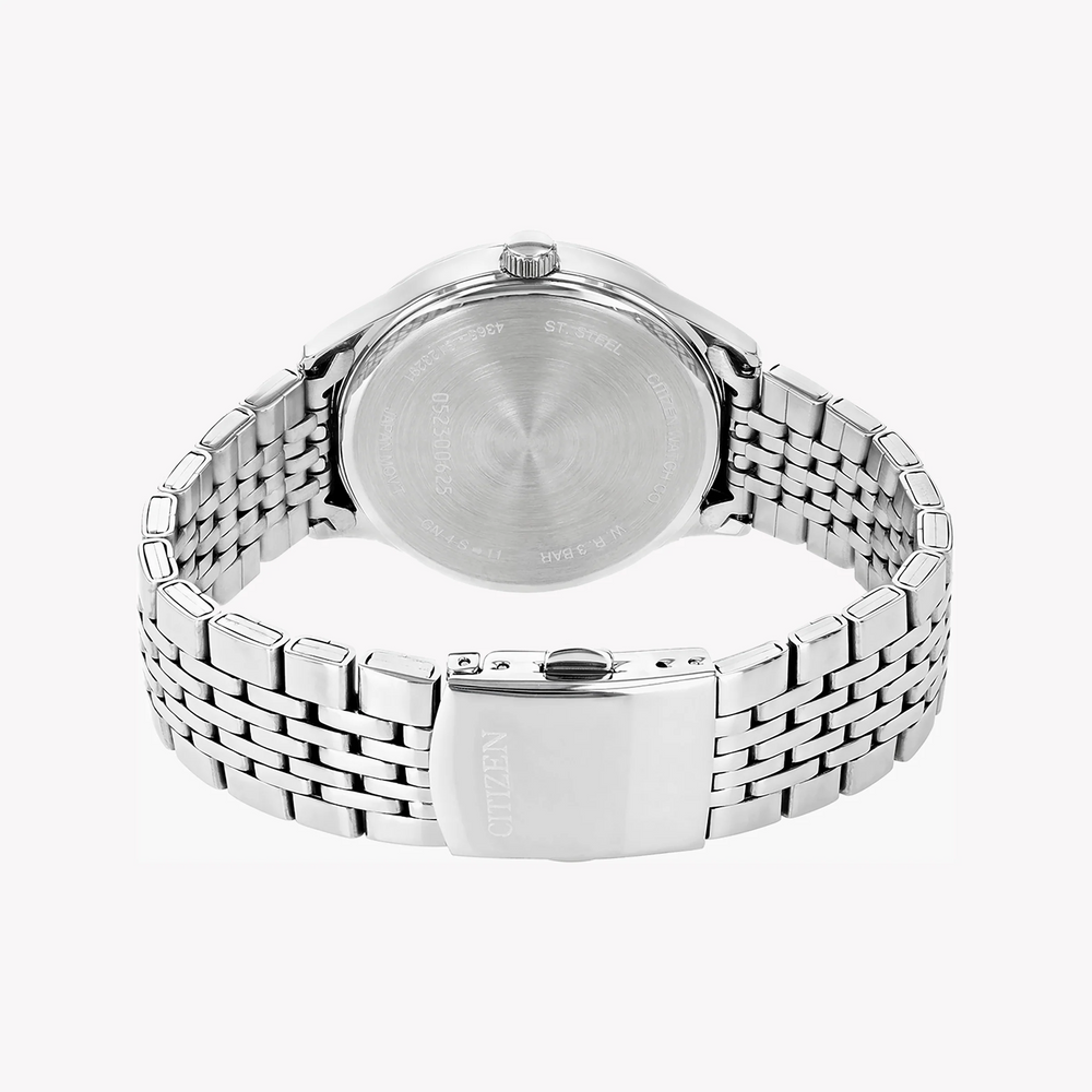 Citizen Dz0060-53l Stunning Precision - Mens Stainless Steel Quartz Watch With Blue Dial by i-watch